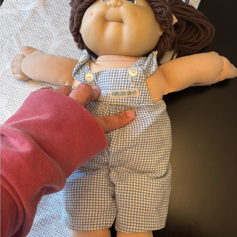 Doll in Blue Outfit